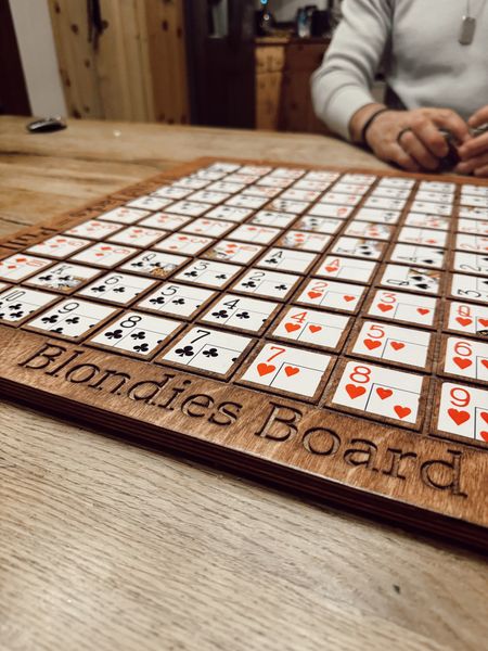 Obsessed with this customized board game for Blondies Cabin. Etsy for the win

#LTKSeasonal #LTKfamily #LTKhome