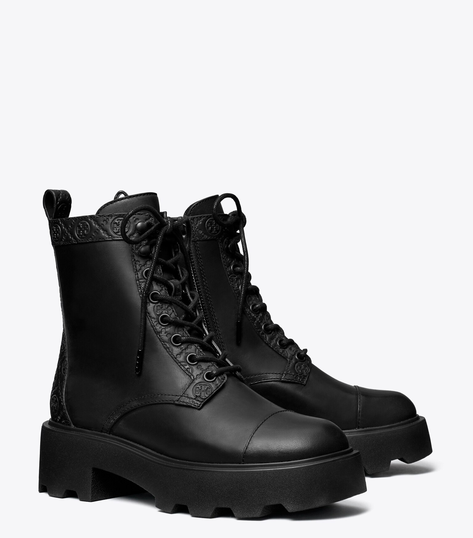 T Monogram Lug Boot: Women's Designer Ankle Boots | Tory Burch | Tory Burch (US)