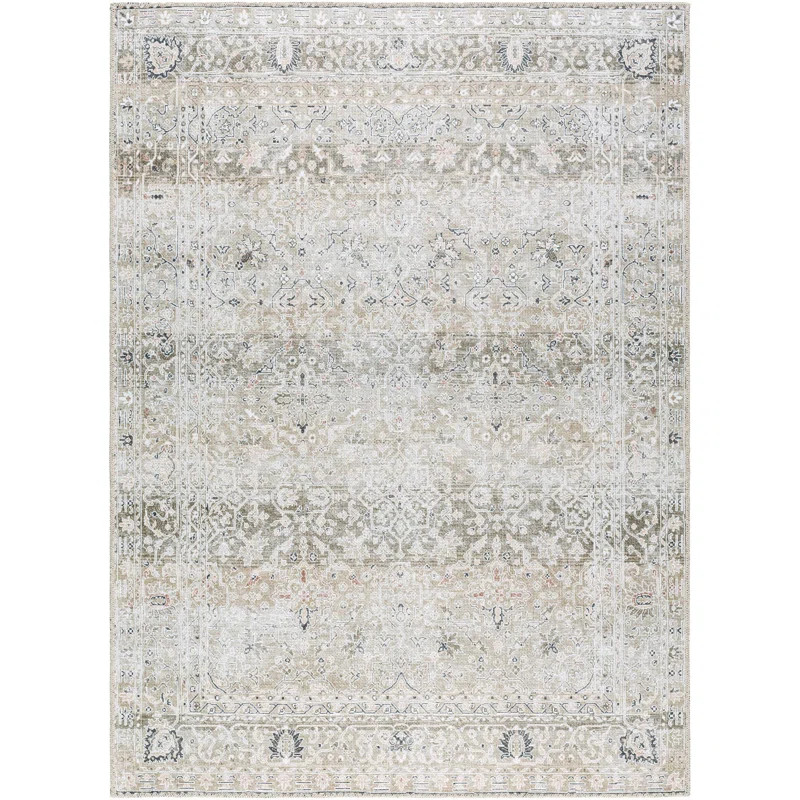 Our PNW Home x Livabliss Rainier Light Brown Traditional Area Rug | Wayfair North America