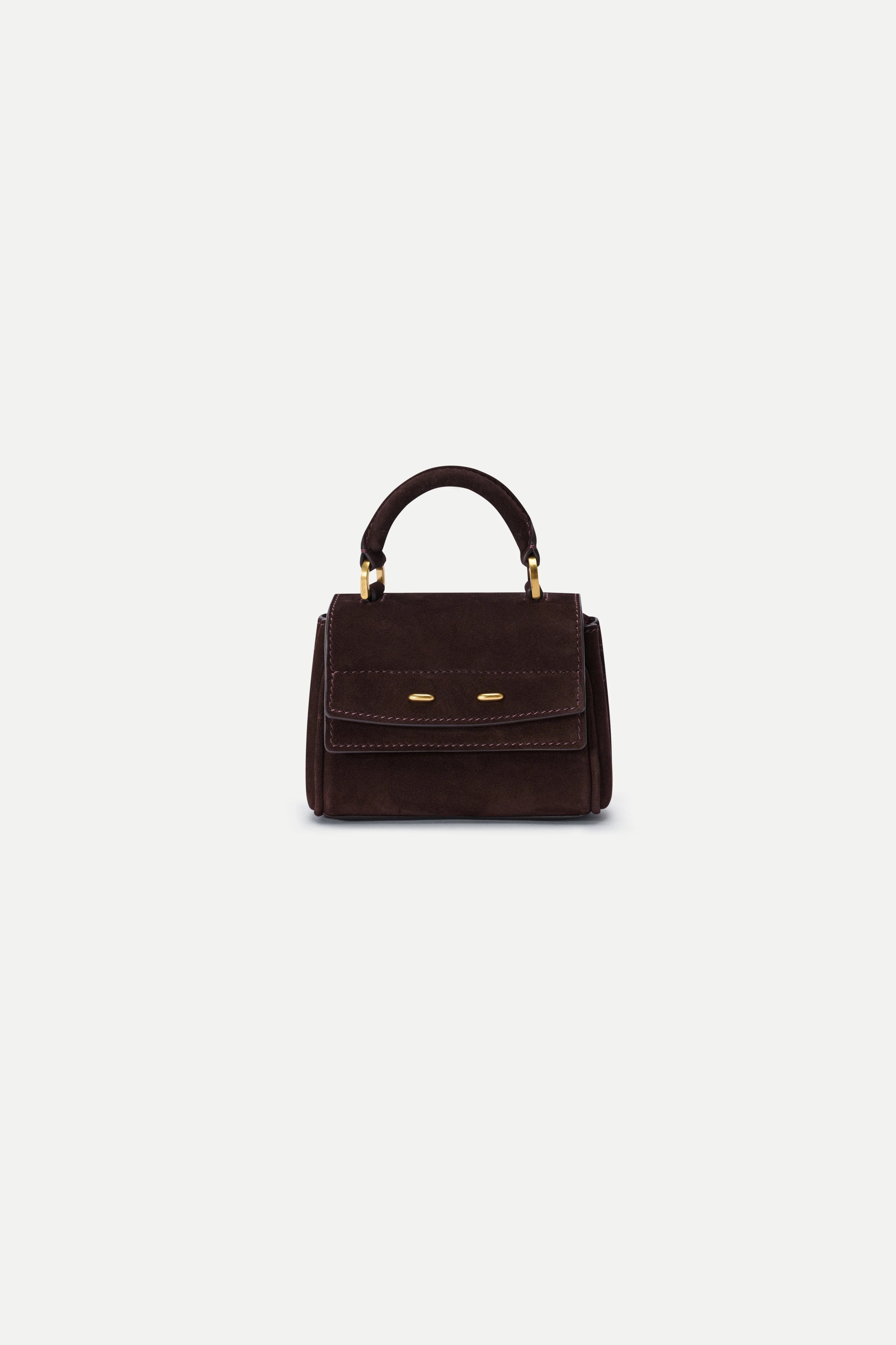 Rialto Mini Charm Bag in Top-grain Matte Cowhide Leather | Fabrique