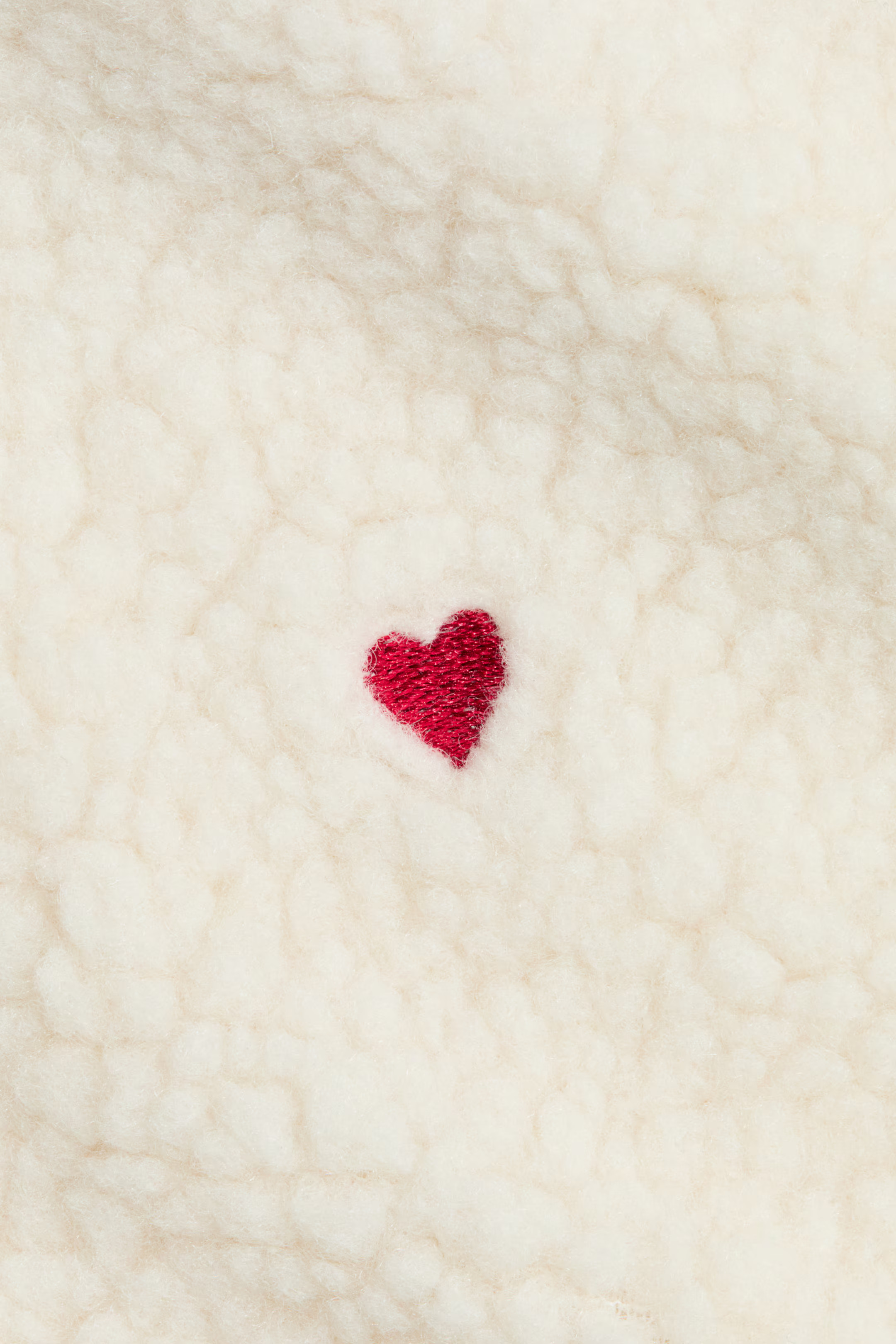 Printed teddy jacket | H&M (UK, MY, IN, SG, PH, TW, HK)