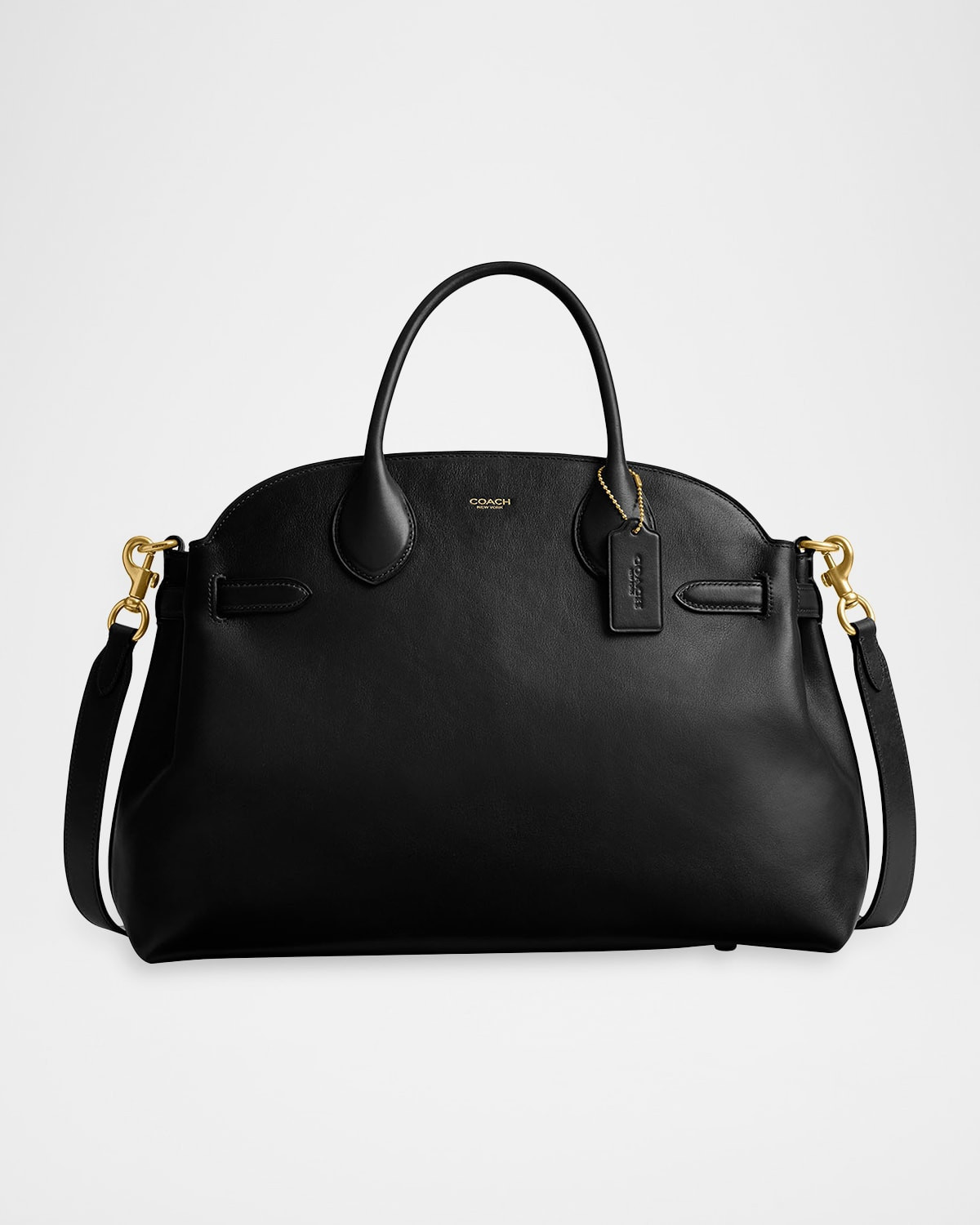 Empire 40 Carryall Leather Top-Handle Bag | Neiman Marcus