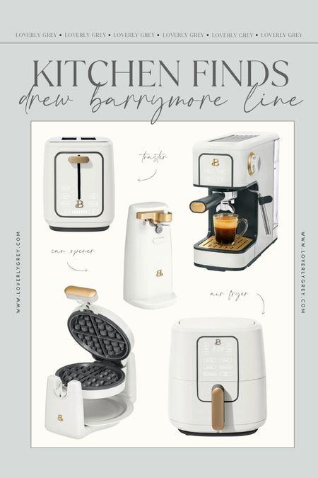 I love the Drew Barrymore kitchen line called “Beautiful”! This is perfect for your kitchen & it comes in several colors! 

Loverly Grey, Kitchen finds, home finds 

#LTKHome