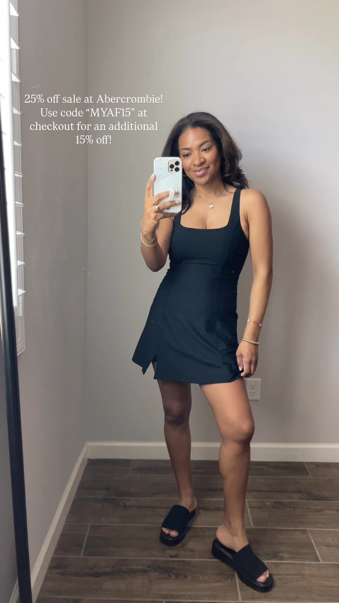 25% off sale at Abercrombie! Use code “MYAF15” at checkout for an additional 15% off!

Wearing a small regular in this!

#LTKFindsUnder100 #LTKActive #LTKSaleAlert