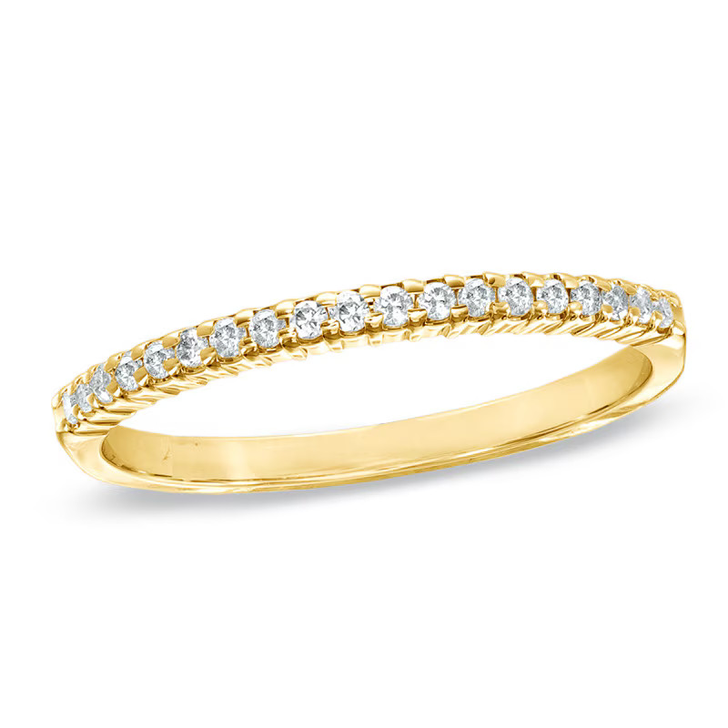 1/6 CT. T.W. Diamond Band in 10K Gold|Zales | Zales