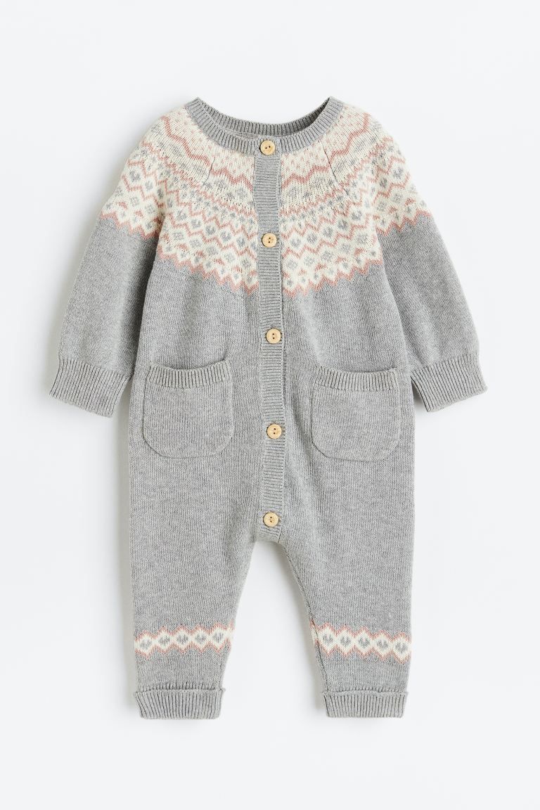 Knit Cotton Jumpsuit | H&M (US + CA)