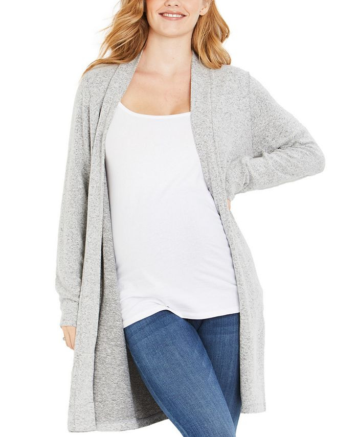 Motherhood Maternity Oversized Maternity Cardigan & Reviews - Maternity - Women - Macy's | Macys (US)