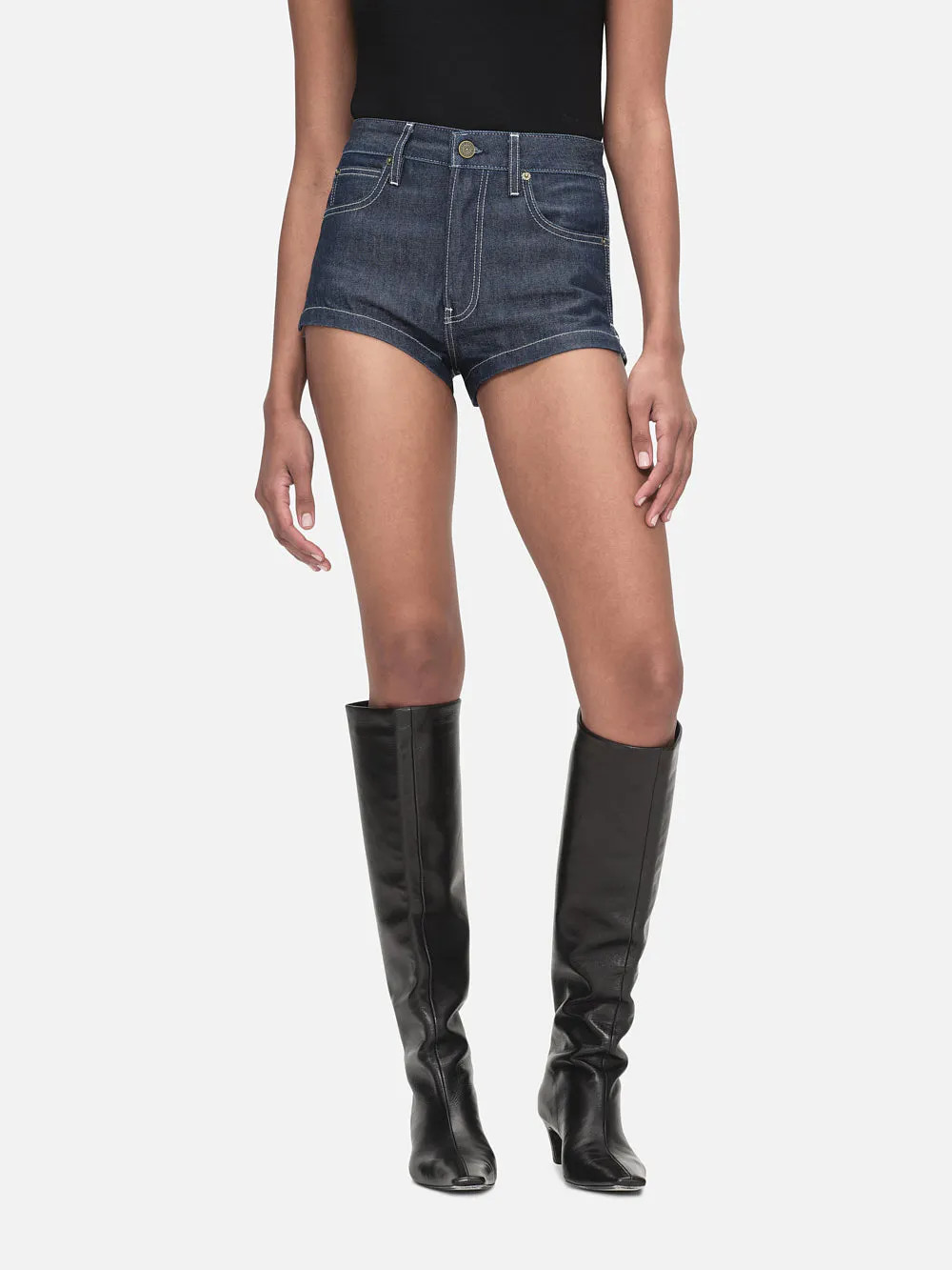 The Mini Short  in  Victoria | Frame Denim