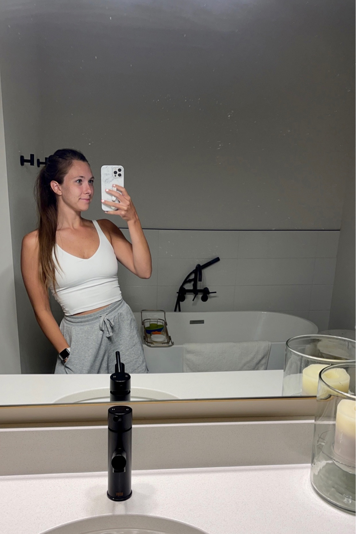 Today’s comfy fit: lululemon align tank, old navy sweat shorts

#LTKFitness #LTKFind #LTKSeasonal