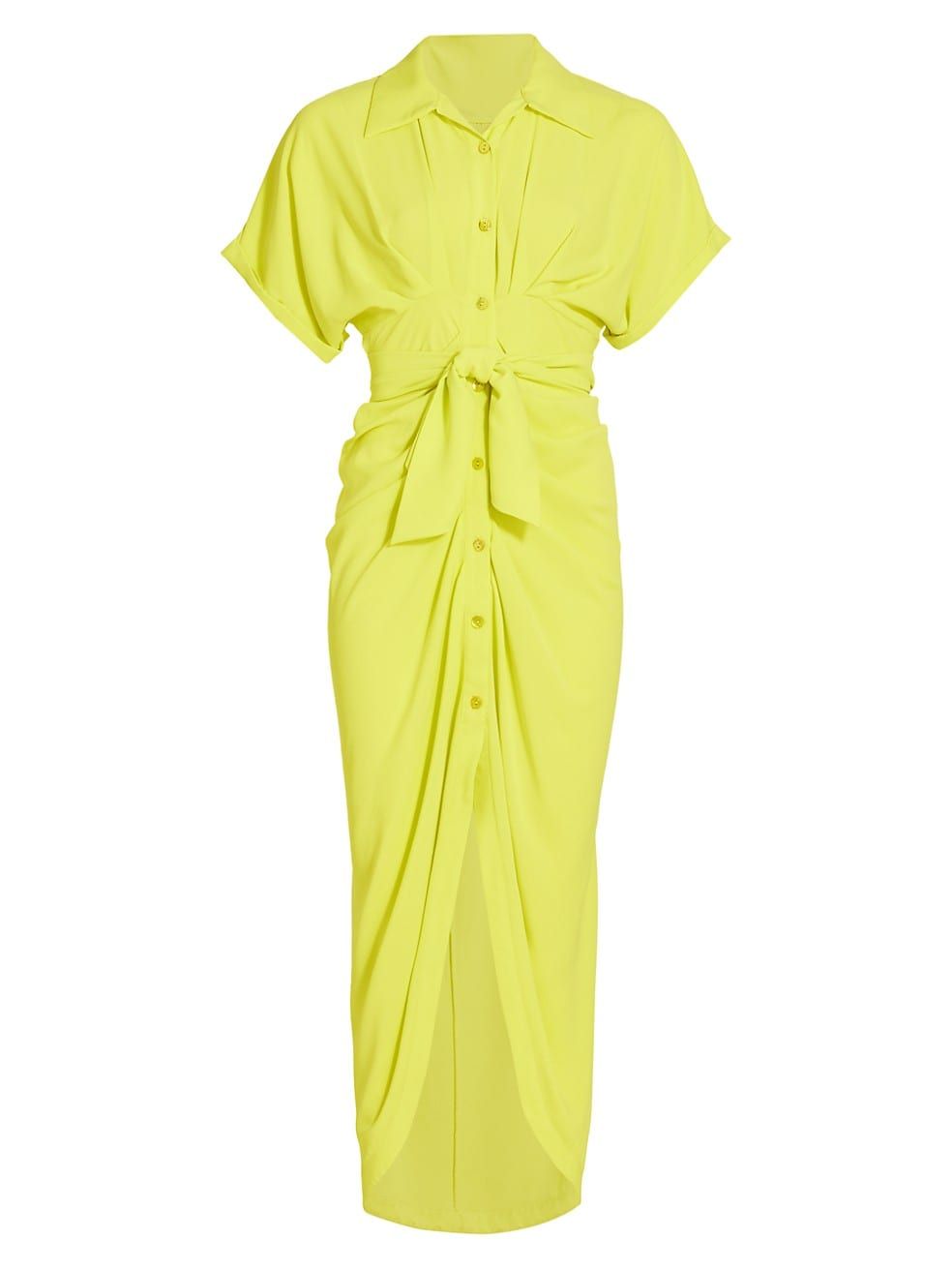 Le Superbe Miko Belted Gathered Shirtdress | Saks Fifth Avenue