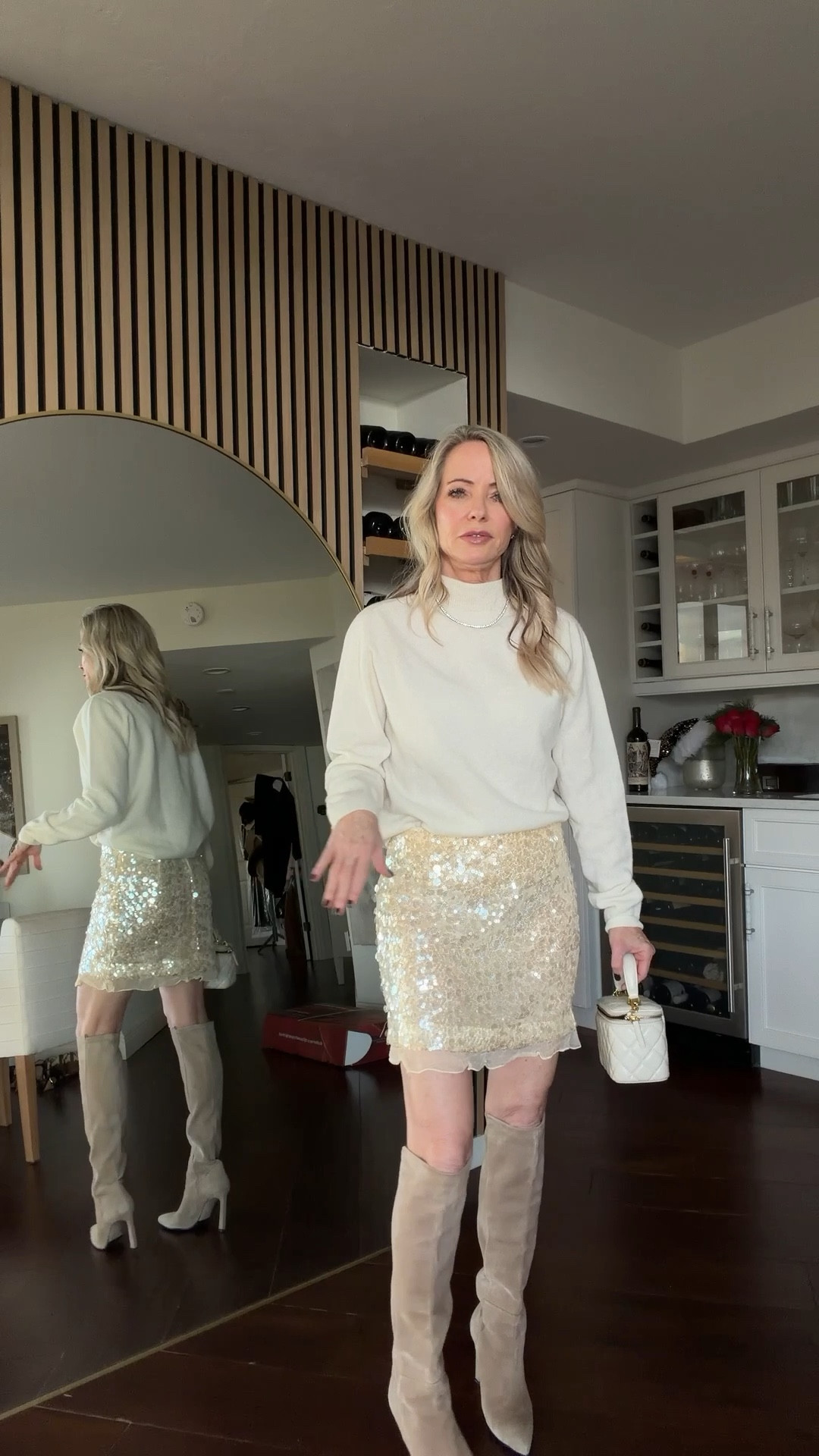 Sparkle skirt for the holidays now and anytime later!

#LTKOver40 #LTKFindsUnder100 #LTKHoliday