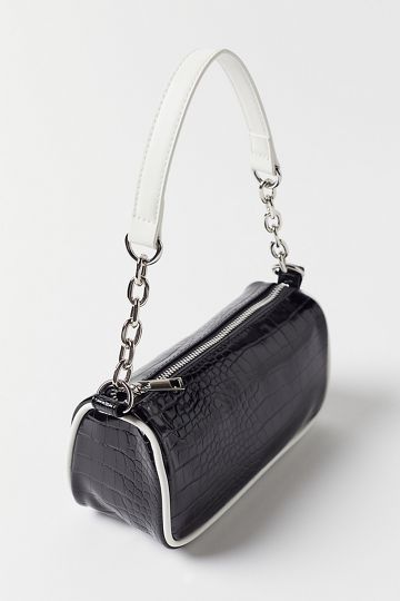 Tessa Faux Leather Baguette Bag | Urban Outfitters (US and RoW)