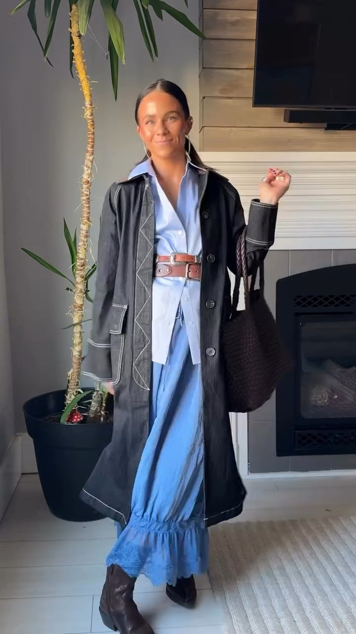 Today’s work outfit — fitted button up from @Jones New York and bloomers from Free People. Added a double belt and some jewelry to spice it up. 😜 Little touches like this can completely change the vibe without needing a new outfit. 

Top: @jonesnewyork #sponsored
Pants: @freepeople 
Jacket: @aveclesfilles 