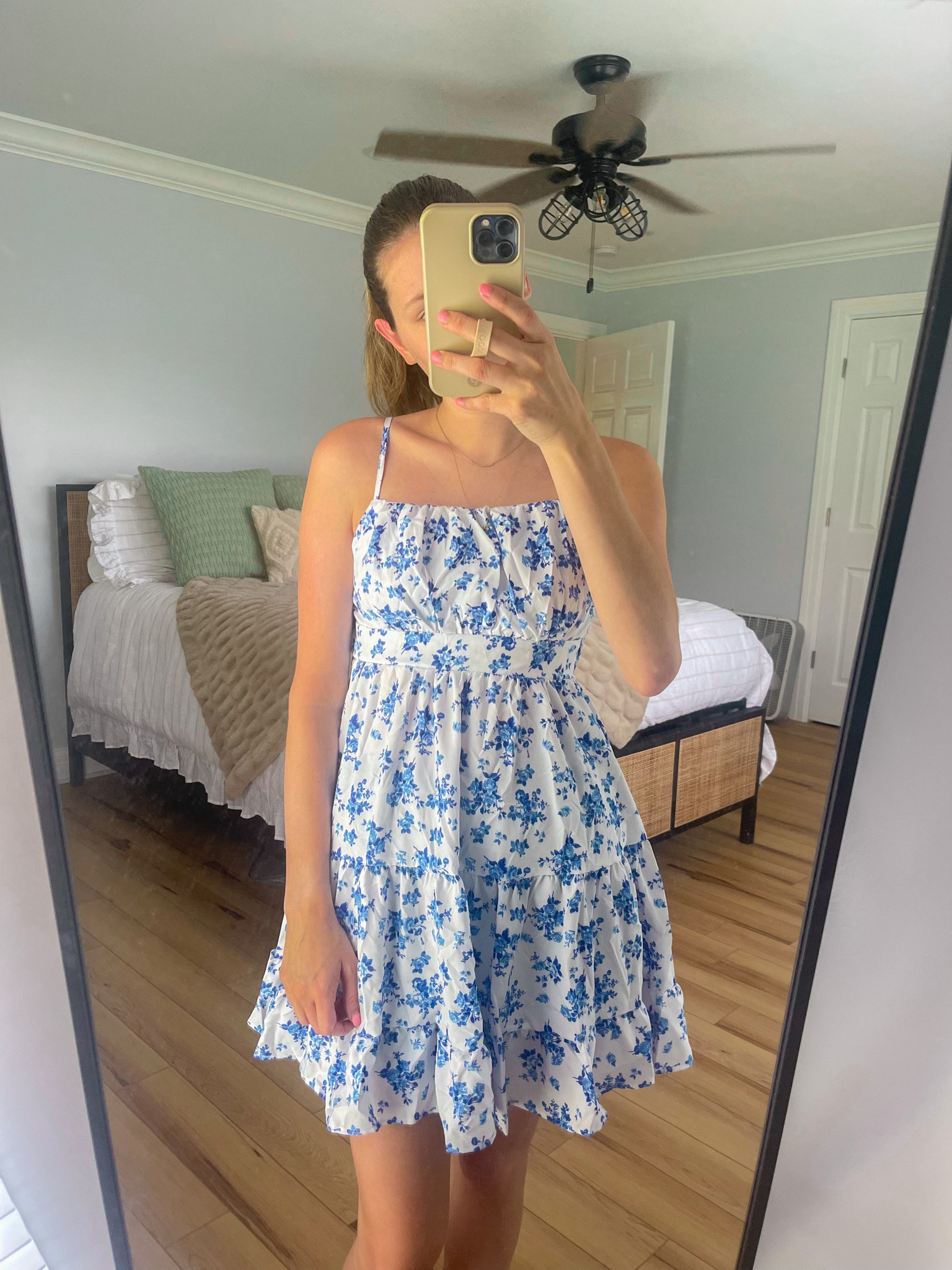 Prime Day Deal! 💙🤍
This dress is TTS & the perfect summer dress! would also be cute for a eastern coast trip or European trip! 

Blue & White babydoll dress, amazon dress, floral dress, summer dress, European dress, prime day, amazon prime, amazon prime day deals, amazon prime fashion deals, fashion deals for prime day, lightning deals for amazon prime day, babydoll dress, spaghetti strap dress

#LTKxPrimeDay #LTKstyletip #LTKsalealert