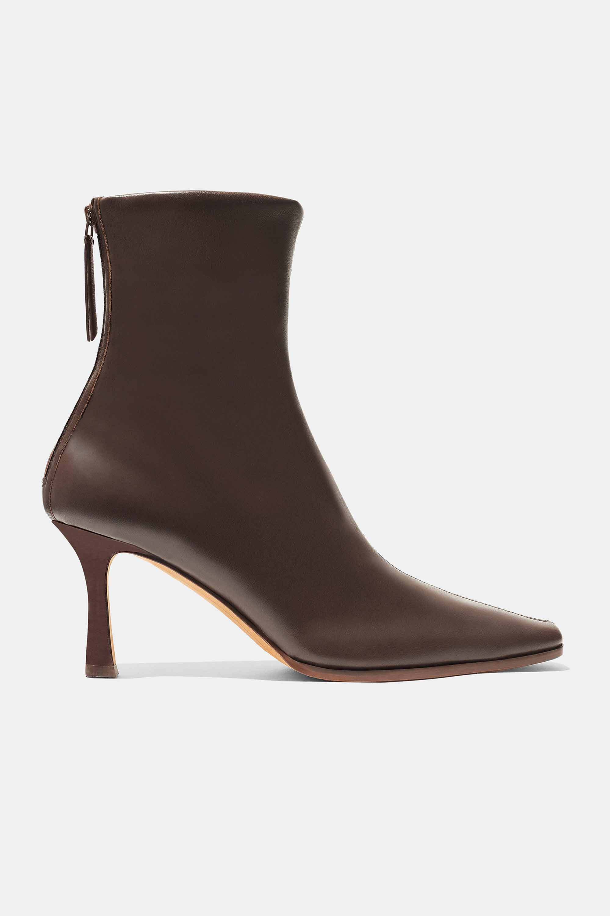 Stretch Boot in Espresso Nappa | Emme Parsons