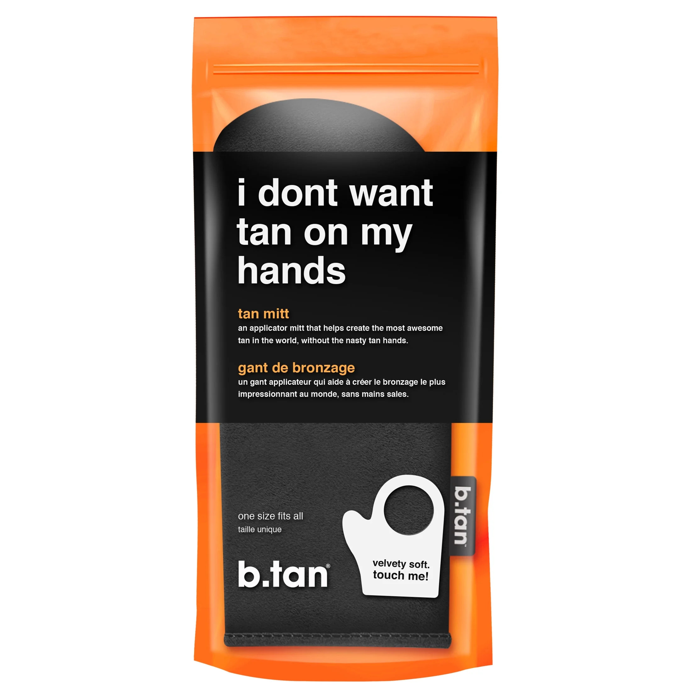 B.Tan I Don't Want Tan On My Hands Tanning Mitt Applicator, 1 Each | Walmart (US)