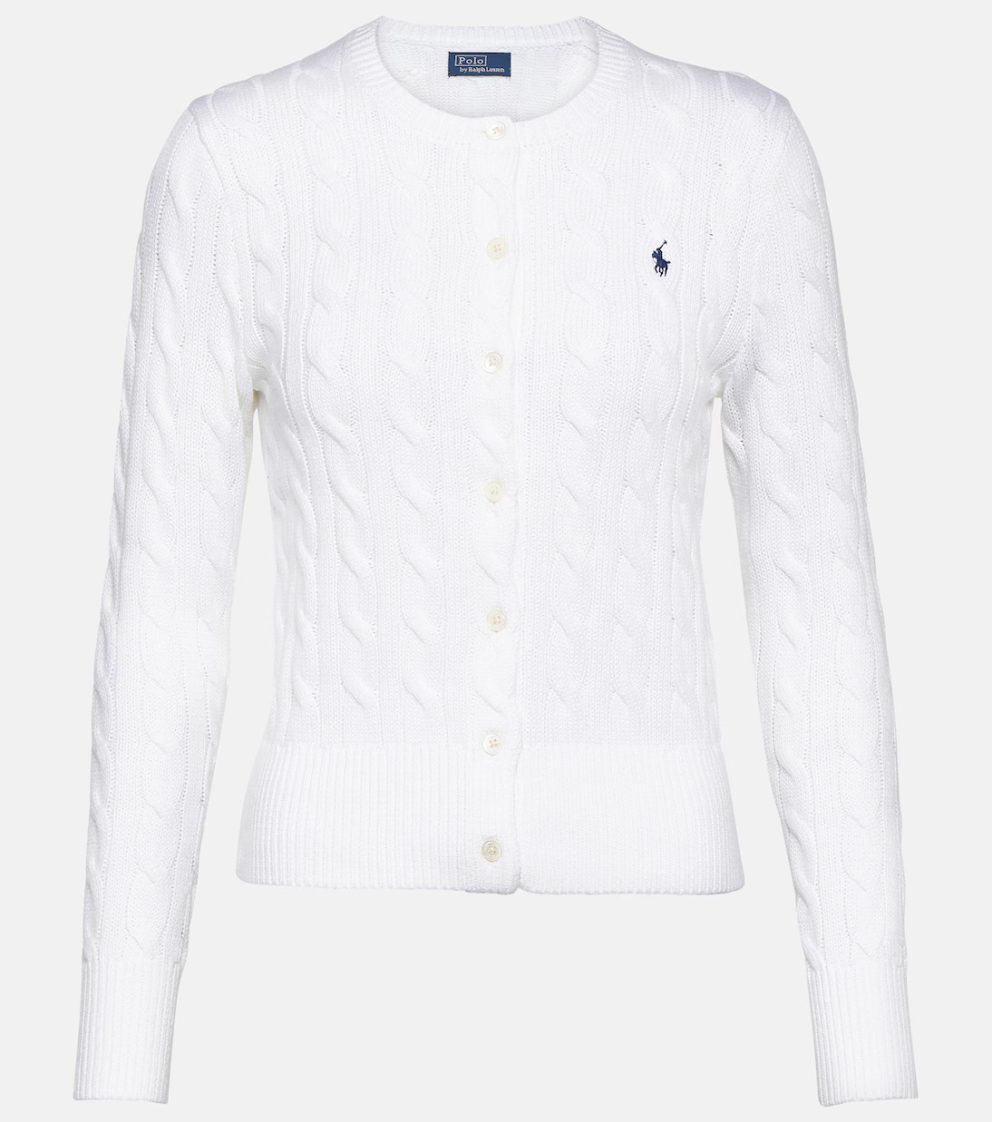 Cable-knit cotton cardigan | Mytheresa (US/CA)