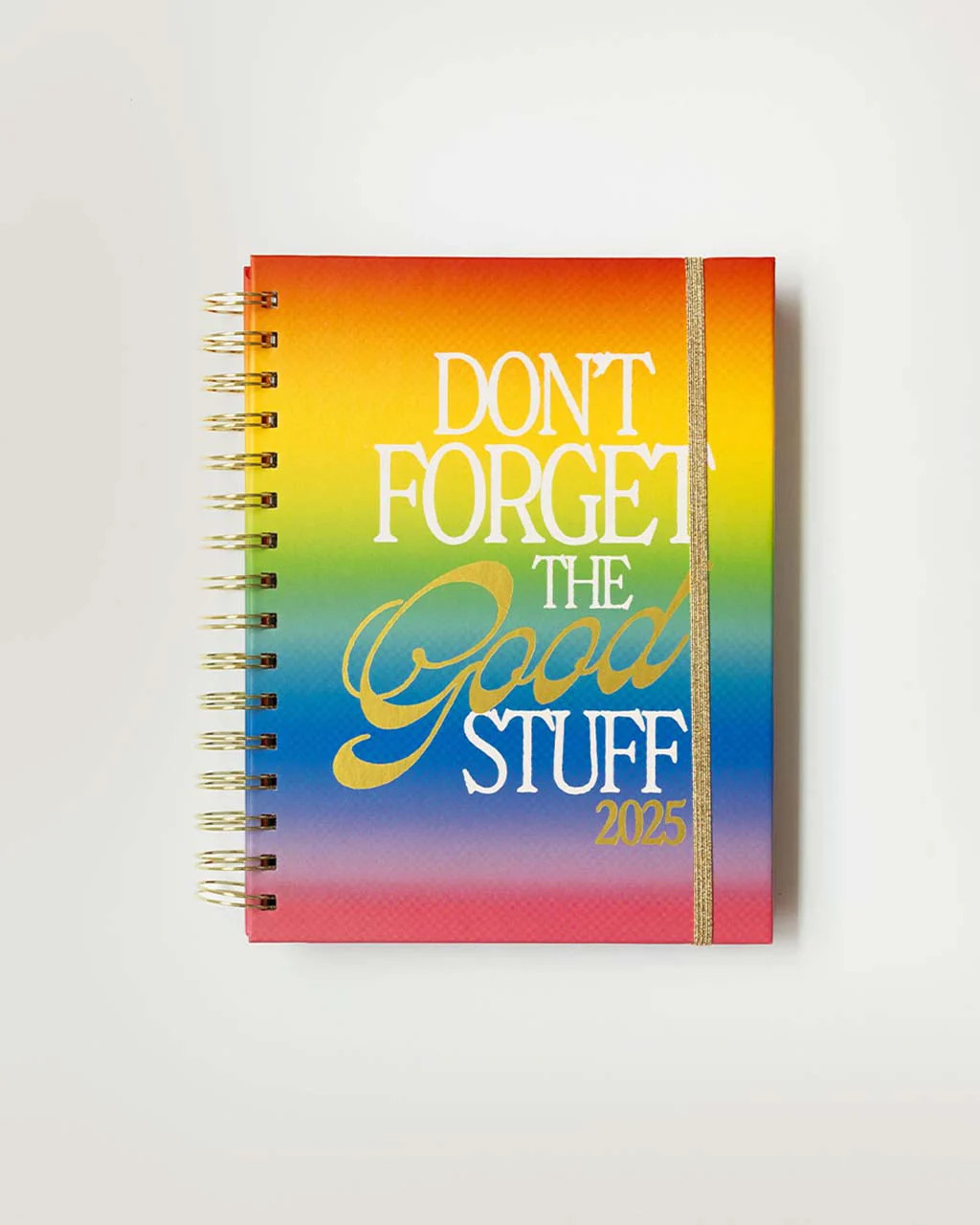 Medium 12-Month Annual Planner - Don't Forget the Good Stuff | ban.do
