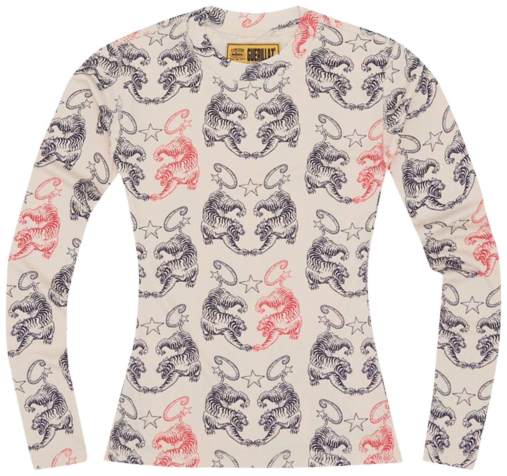 Buy Corteiz Tiger Mesh Long-Sleeve 'Cream' - 7892 2SS230107TMLS CREA | GOAT | GOAT