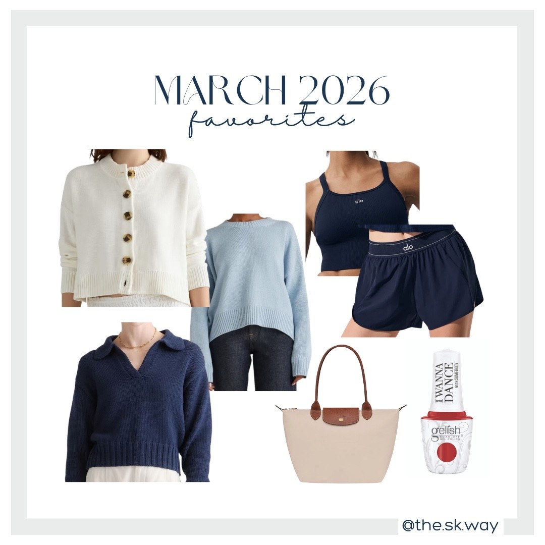 March Favorites!! 

#LTKBeauty #LTKPetite #LTKActive