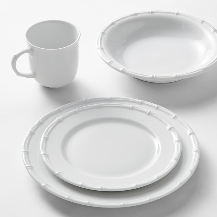 Pillivuyt Bamboo Porcelain Dinnerware Sets | Williams-Sonoma