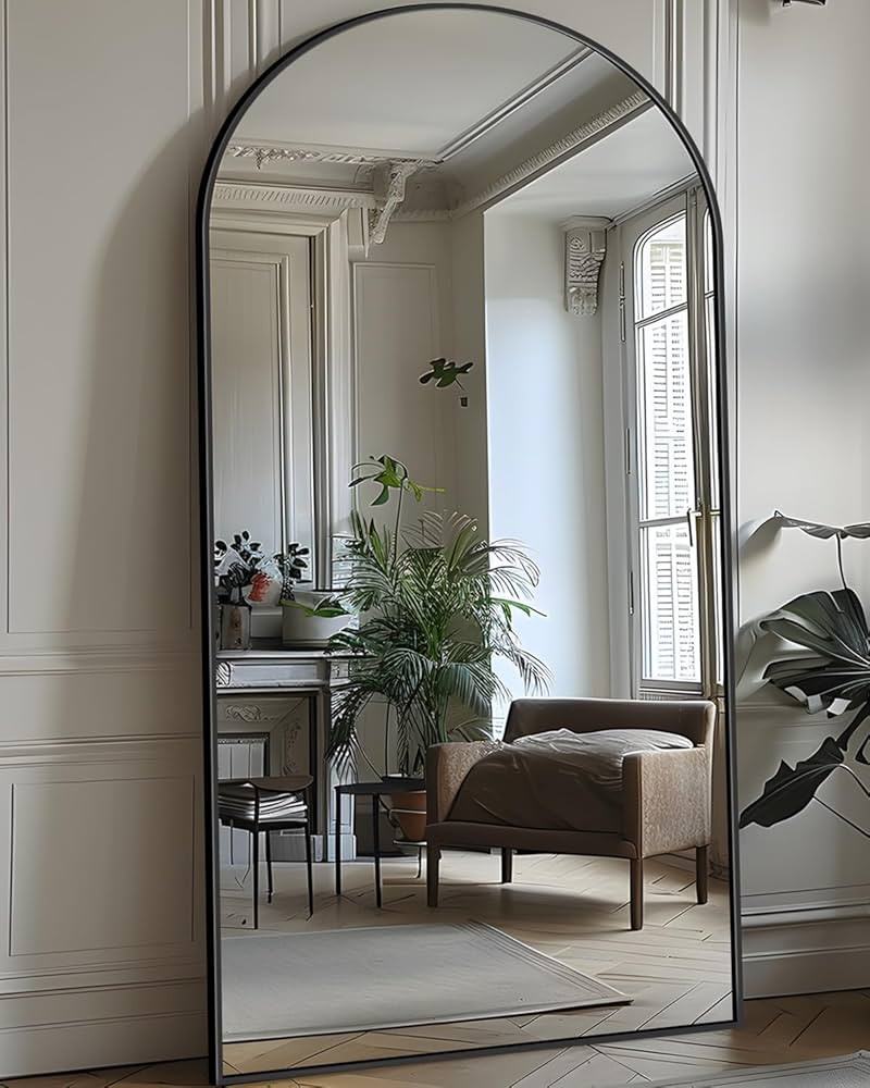 Antok Full Length Mirror, 71"x28" Floor Mirror with Stand, Hanging Mounted Mirrors for Bedroom, L... | Amazon (US)