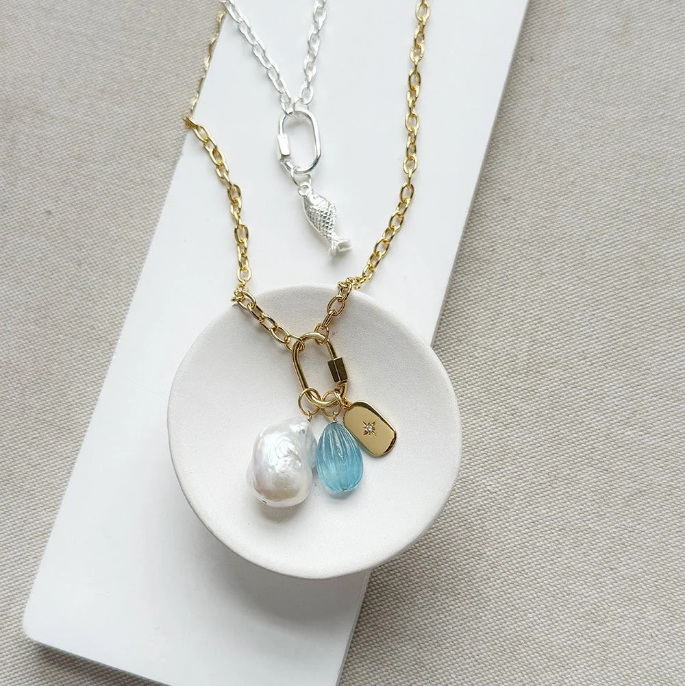 Starburst Tag Bijou Charm | Sarah Cornwell Jewelry