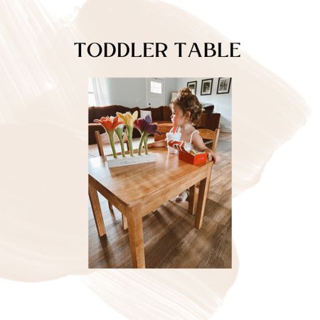 the best toddler table that can actually be out in your house 🙌🏼 #toddlergirl #toddlerfinds 

#LTKhome #LTKbaby #LTKfamily