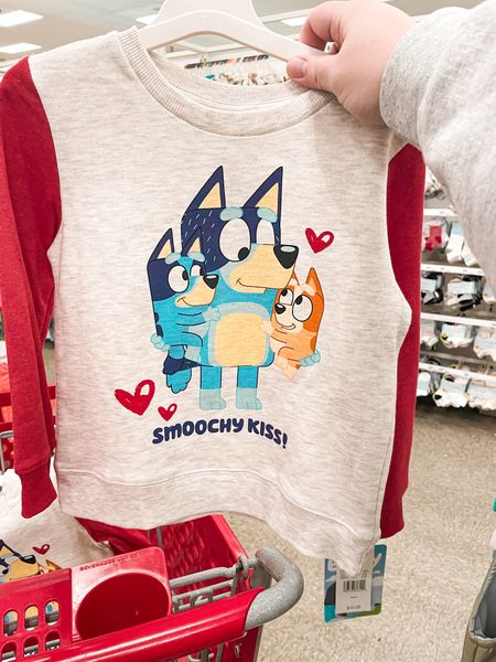Bluey, kids sweater, Valentine’s Day, Target find, toddler clothes

#LTKkids #LTKSeasonal #LTKfindsunder50