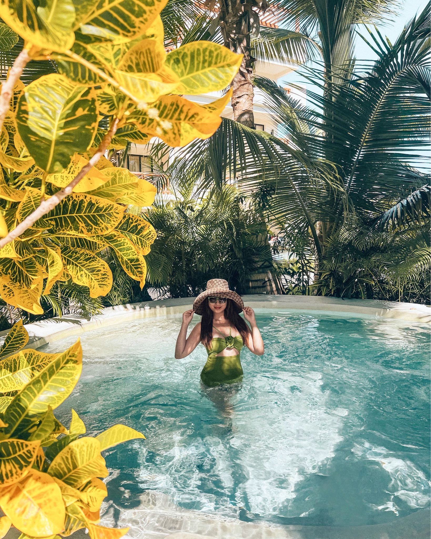 Hat: Gucci
Sunglasses: Celine
Swimsuit: Maygel Coronel

Resort Wear, Resort Outfit, Resort Style, Beach Style, Tropical Style, Destination Outfit, Pool Style, OOTD

#LTKSeasonal #LTKswim #LTKtravel