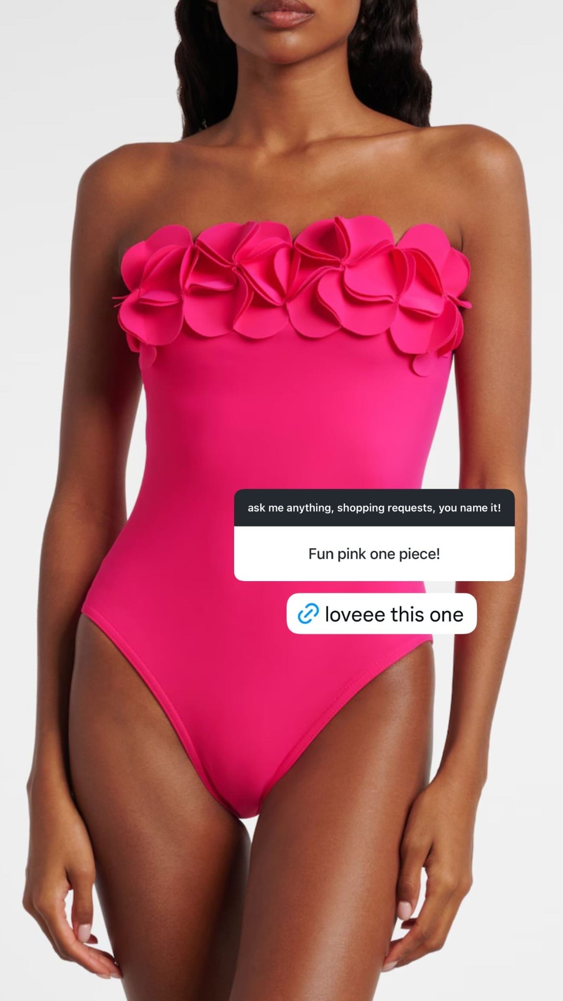 a fun pink one piece swimmy for summer!! obsessed with the flower detail and the fit is so good. perfect for a girls trip, weekend with your hubs, or casual beach day. currently on sale too!

#LTKSaleAlert #LTKSeasonal