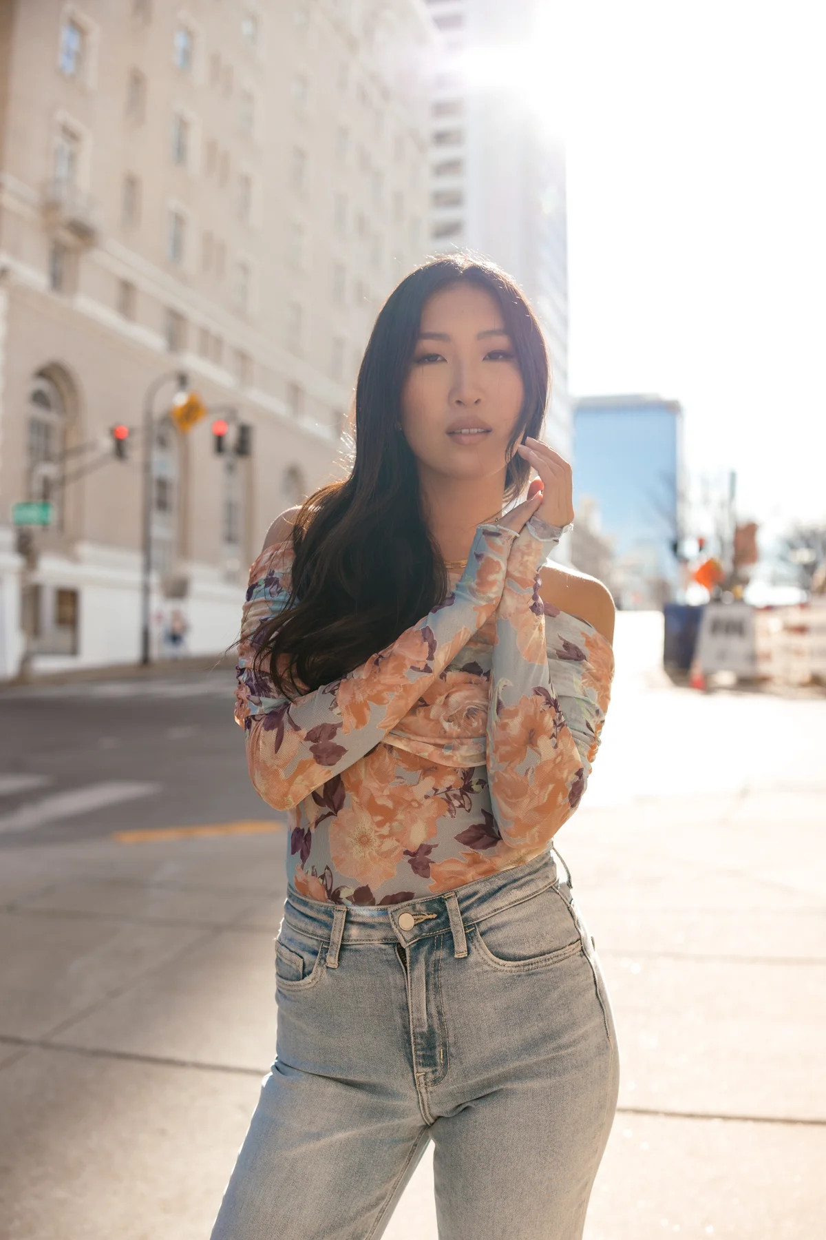 Colby Light Blue Bodysuit | The Post