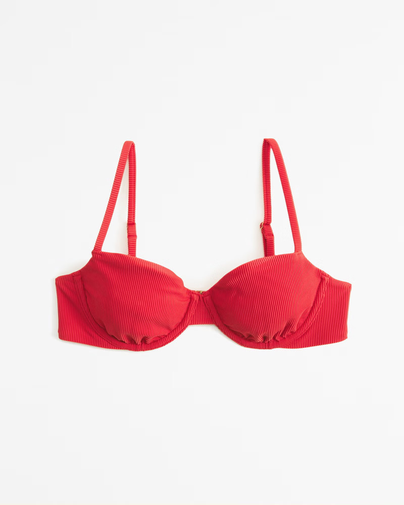 90s Clean Underwire Bikini Top | Abercrombie & Fitch (US)