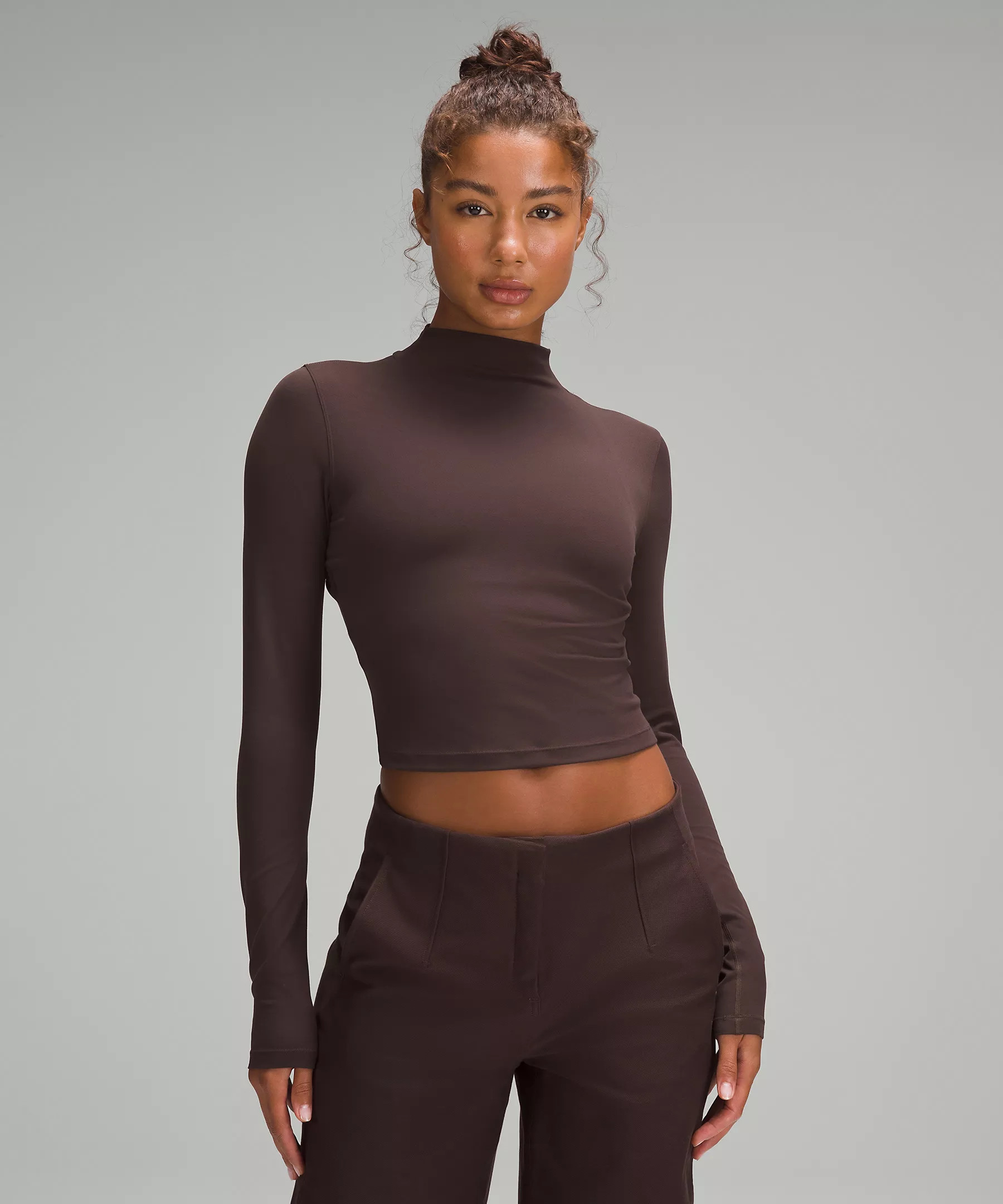 All Aligned Mockneck Long-Sleeve Shirt | Lululemon (US)