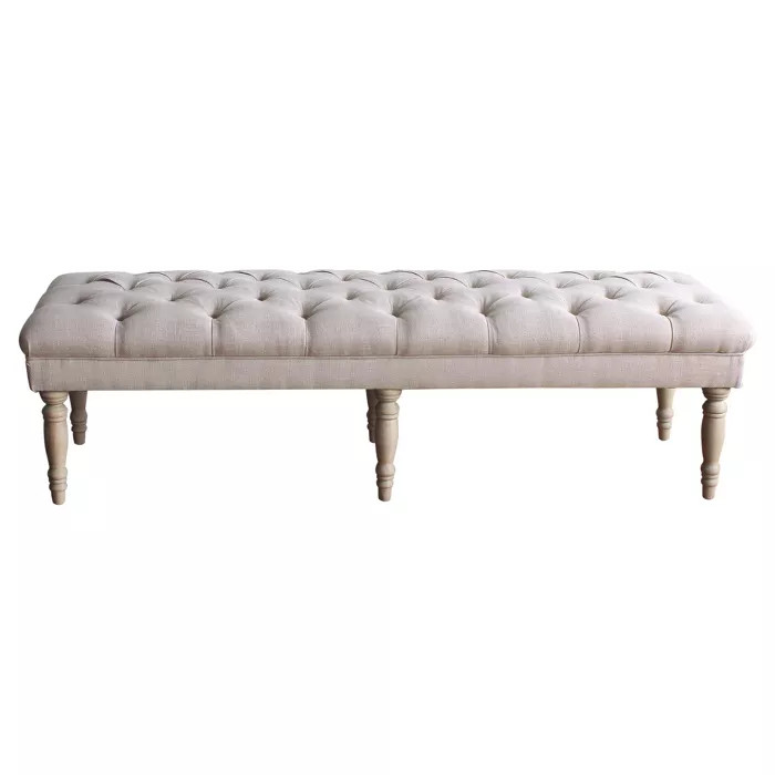 Layla Tufted Bench - HomePop | Target
