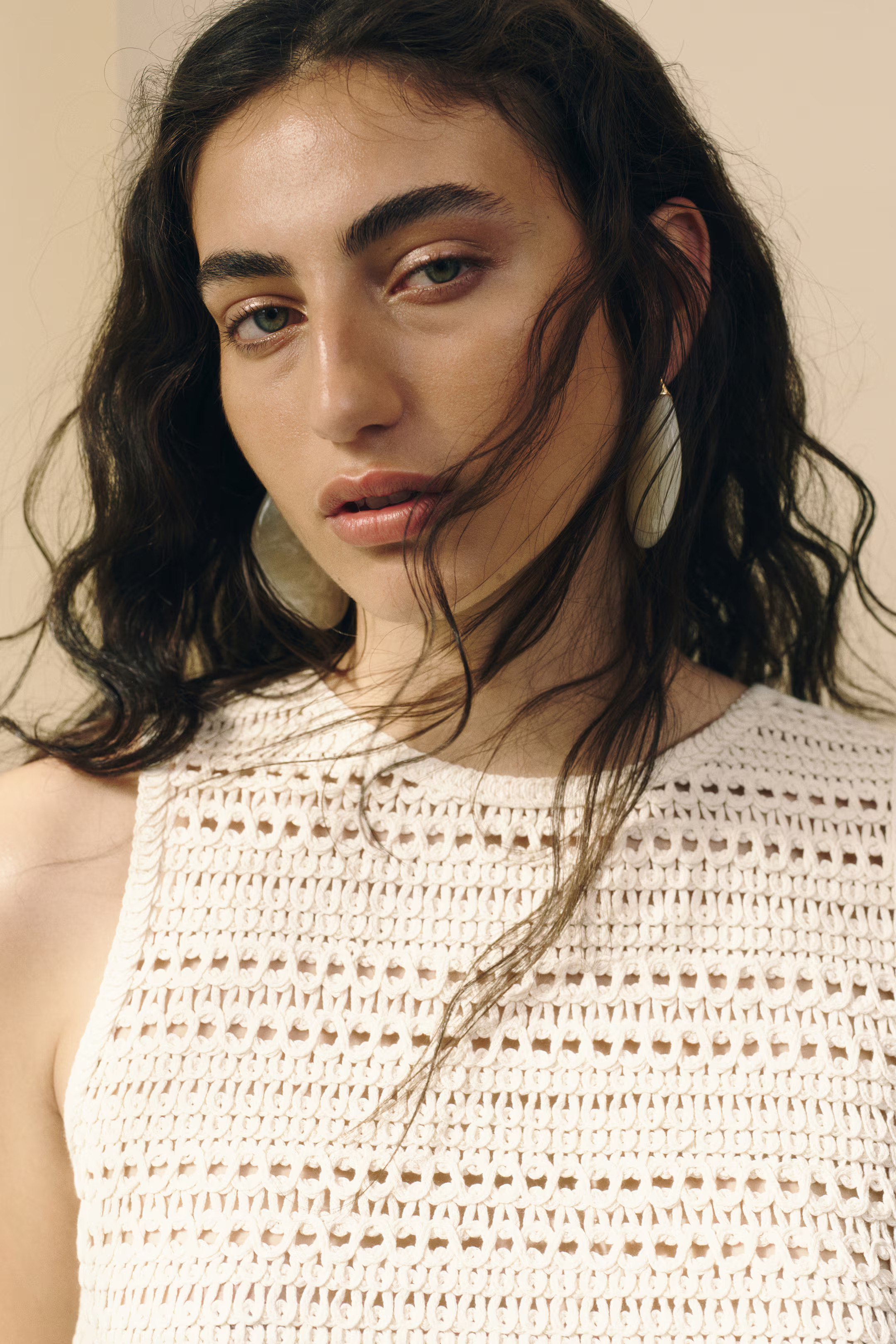 Crochet-look vest top | H&M (UK, MY, IN, SG, PH, TW, HK)