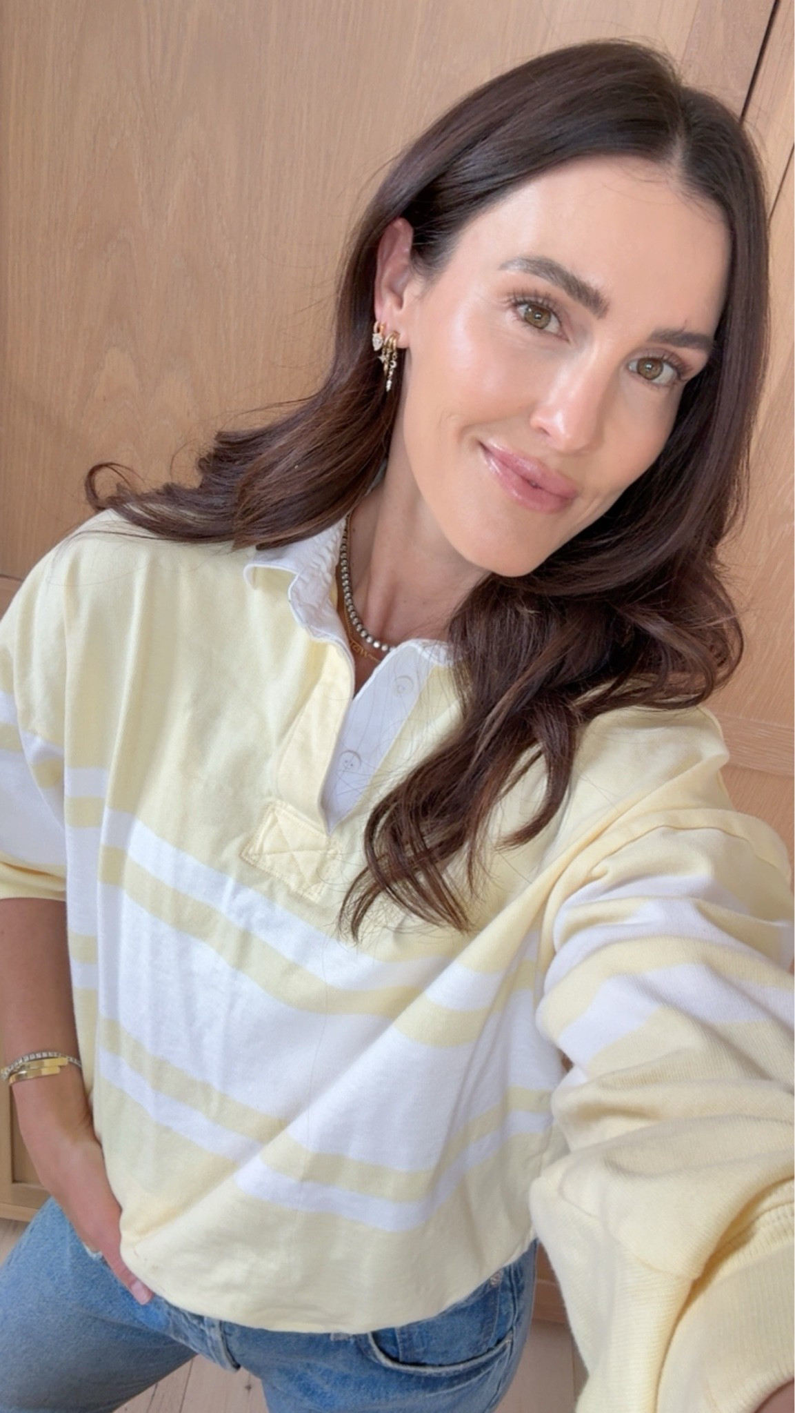 Outfit - wearing a small in the top 🍋

#LTKootd #LTKmomlife