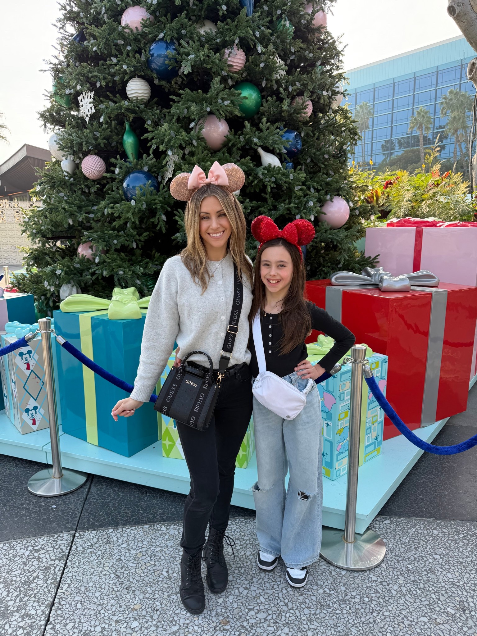 Casual outfits with a touch of Disney.

Sweater, long sleeve top, jeans, boots, sneakers, everything bag. Girls outfit, mom outfit, neutral outfitt

#LTKOver40 #LTKKids #LTKPetite