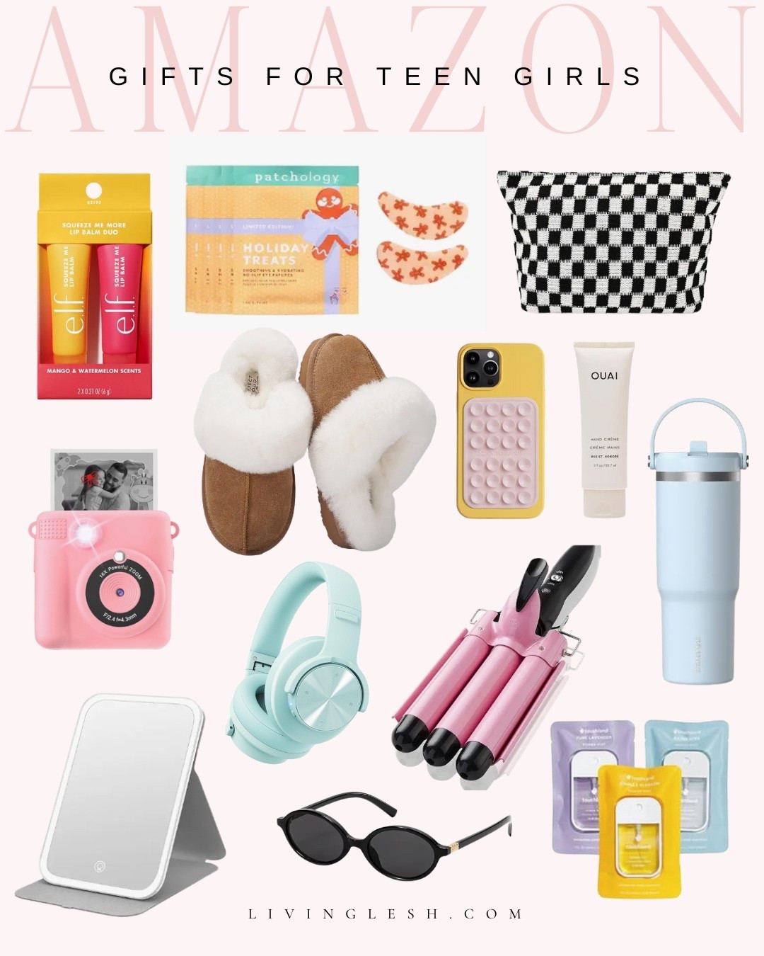 Amazon gifts for teen girls | Teen gift ideas | Teen gifts | Teen must haves | Teen gift guide | Teen holiday gifts | Teen Christmas gifts | Gift ideas for teens | Eye gels | Makeup bag | Wireless headphones | Touchland

#LTKGiftGuide #LTKHoliday #LTKFindsUnder50