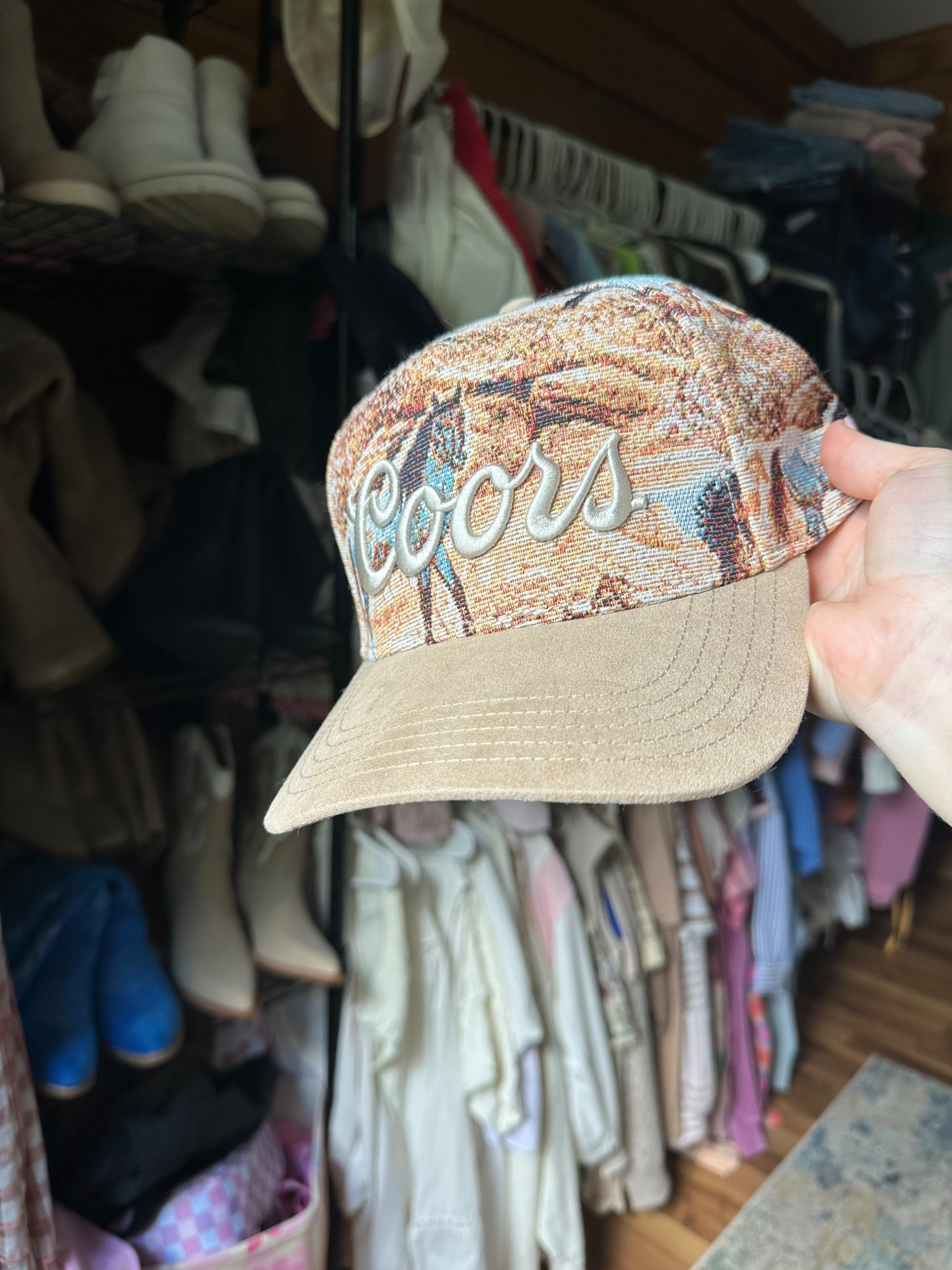 Coors tapestry hat - almost sold out!! Snag it quick y’all! 

#LTKFindsUnder50 #LTKFallSale #LTKStyleTip