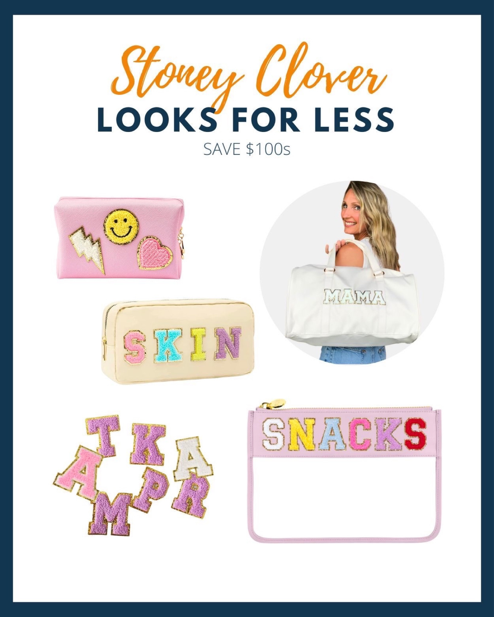 We love Stoney Clover bags 😍🤩🫶🏼💕 From the colors to the cute sewn on patches we can’t get over how cute they are but lucky for you, we found so many amazing dupes for just a fraction of the cost!!! In fact, they’ll EACH save you HUNDREDS!! 💸🤩🔥🔥🔥 Check out our favorite team picks below! 😍

#LTKstyletip #LTKitbag #LTKunder50