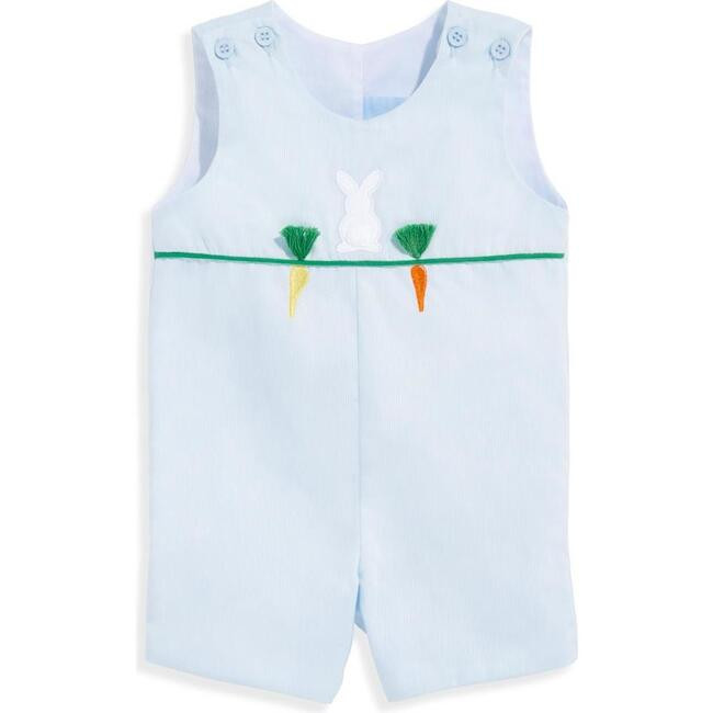 Bunny Patch John John, Blue Pique | Maisonette