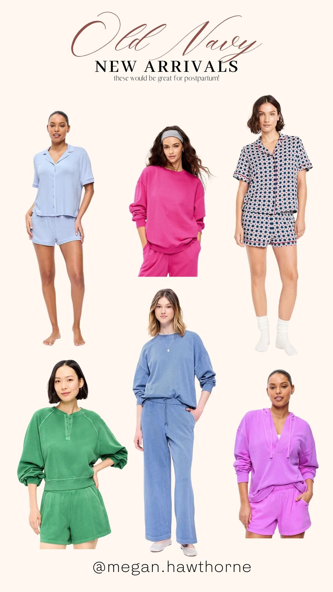 Old Navy new arrivals that would be especially great for postpartum! But who doesn't love a matching set?! 

 #LTKSaleAlert #LTKMidsize #LTKFindsUnder50