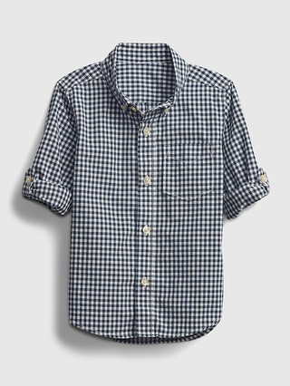 navy gingham | Gap (US)