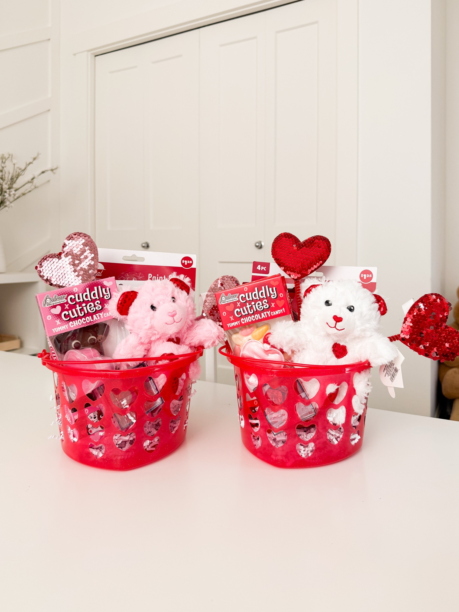 DOLLAR TREE LOVE BASKETS FOR MY KIDS! 


Stuffed animals, heart headbopper eyeglasses, rose gummies, candy cube gummies, wooden unicorn cutouts for crafts, baskets, chocolate candy, dollar tree finds, love baskets 

#LTKHome #LTKFindsUnder50 #LTKKids