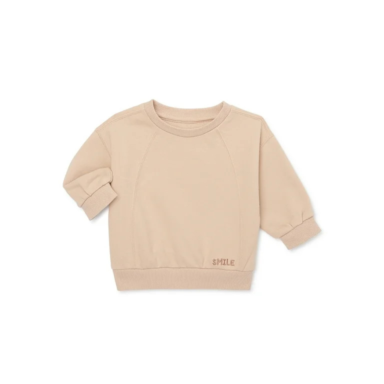easy-peasy Baby Long Sleeve Sweatshirt, Sizes 0-24 Months | Walmart (US)