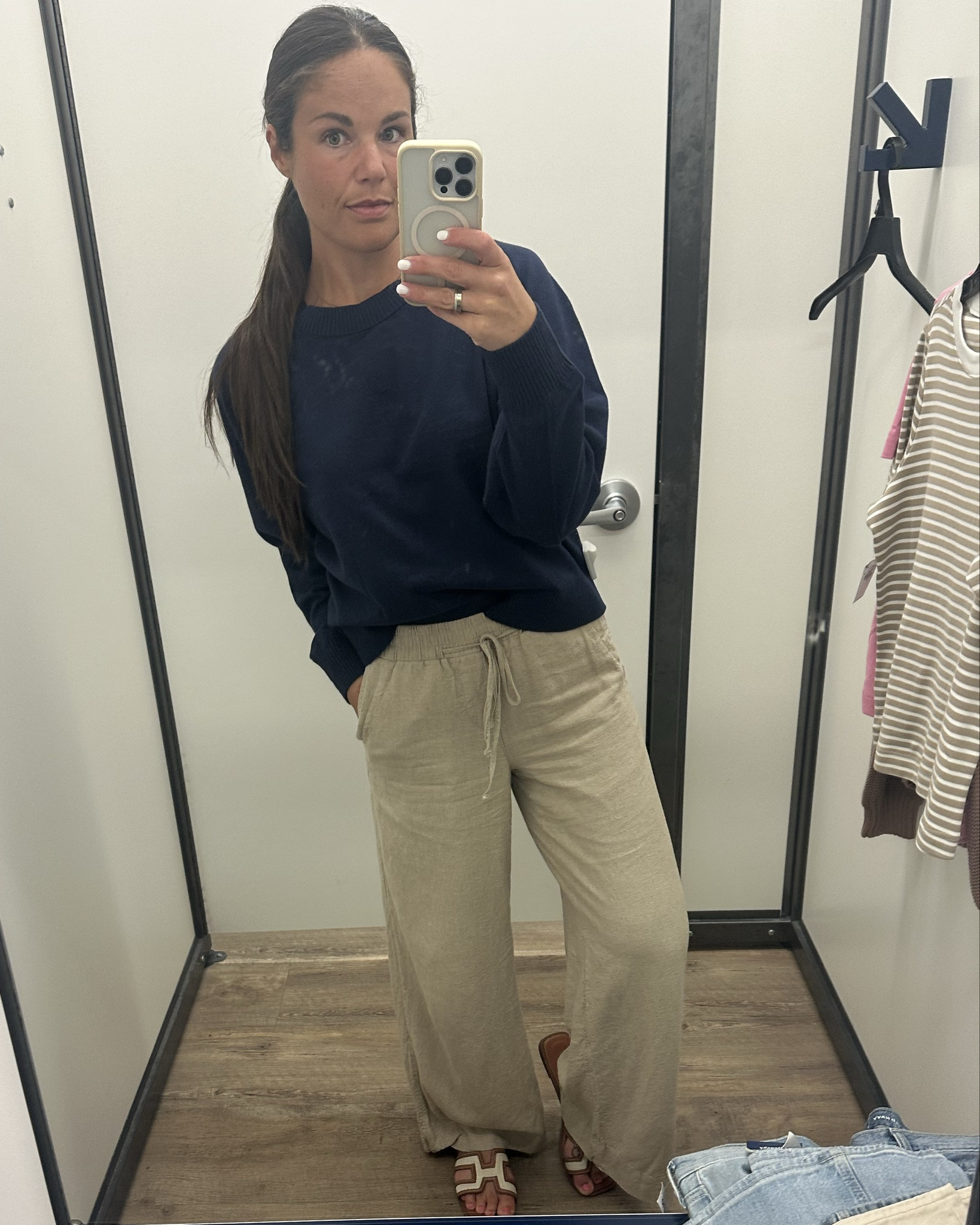 Old navy spring finds! 

This sweater is soooo soft and great for layering. Also comes in fun stripes! 

I fell in love with this heavyweight tshirt! Feels exactly like the Aritzia one for half the price!  

#LTKgrwm #LTKSaleAlert #LTKdayinmylife