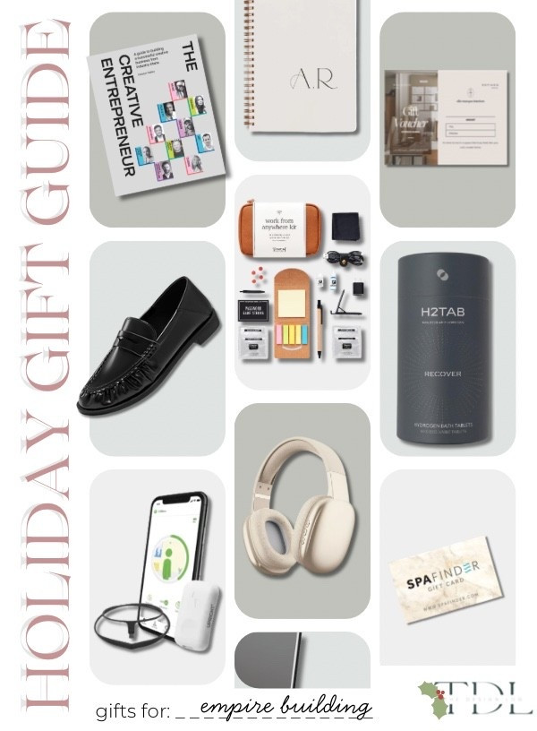 Gifts for the ones who are putting in the WORK! The CEO GIRLIES ARISE!

#thedesignlog #tdlgiftguide #ceogirlies #businessgifts #tdlholiday #LTKStyleTip 
