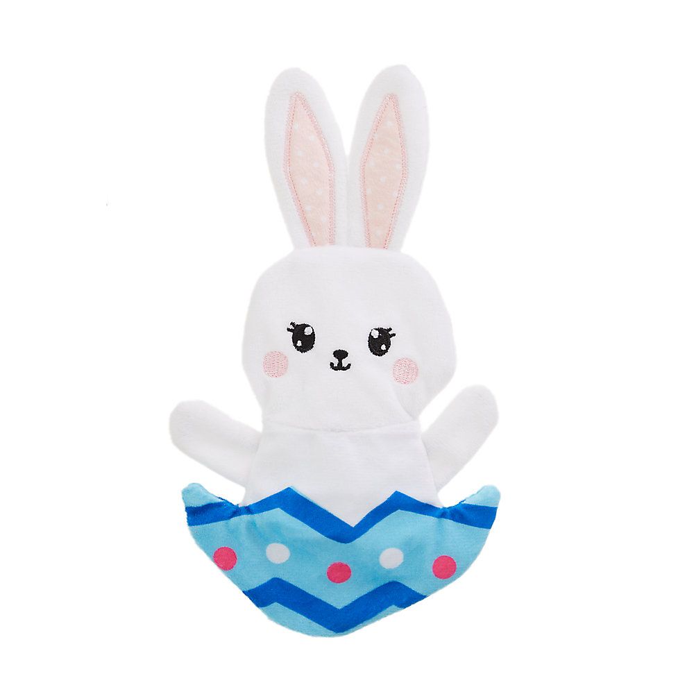 Top Paw® Easter Bunny Egg Flattie Dog Toy - Crinkle, Squeaker | PetSmart