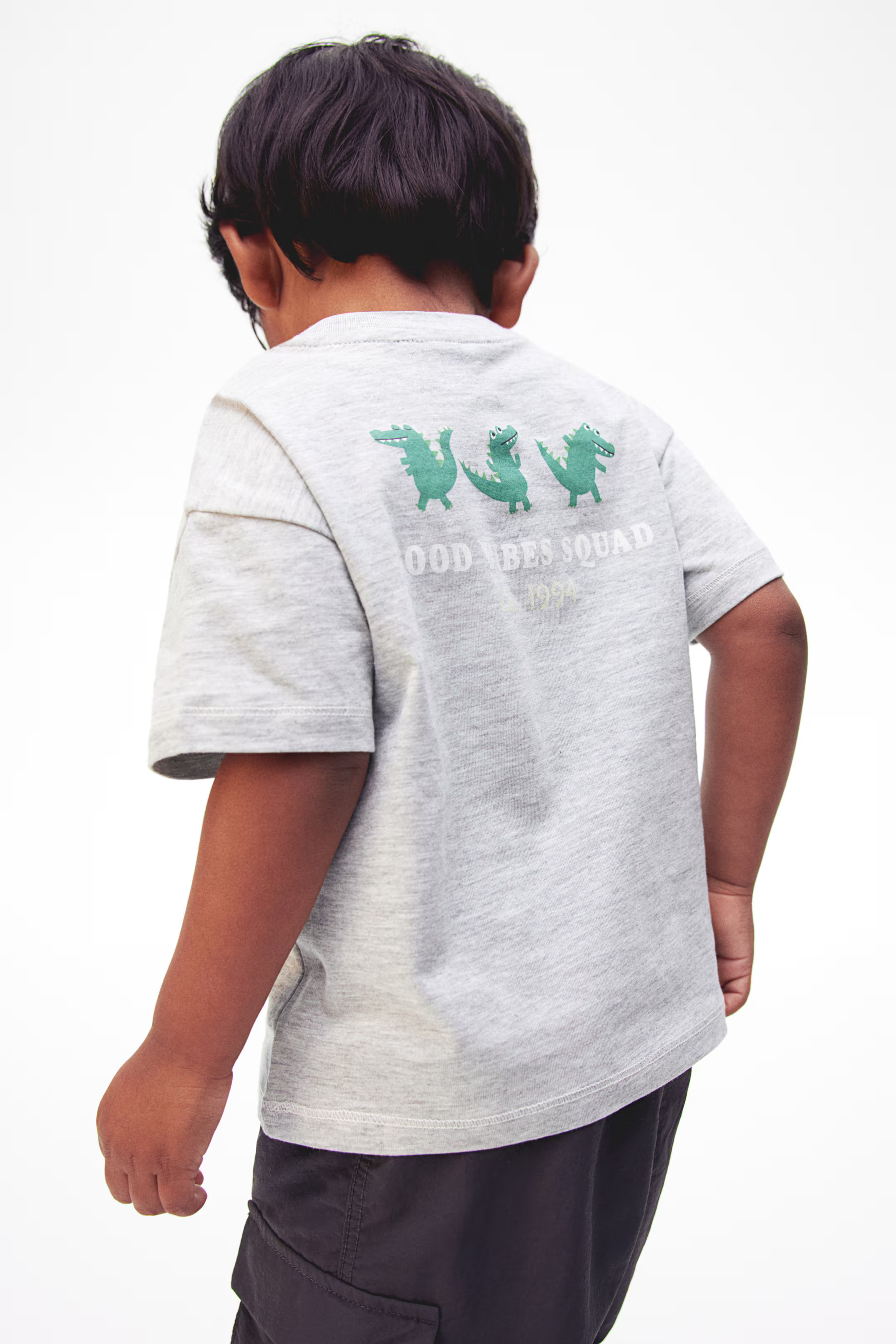 Printed Cotton T-Shirt | H&M (US + CA)